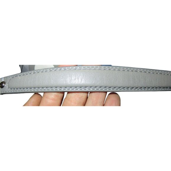 Coach 2010 Madison Clover Sophia Signature Logo Satchel Gray Sateen Leather - Picture 11 of 15